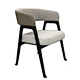 solid wood lounge chair